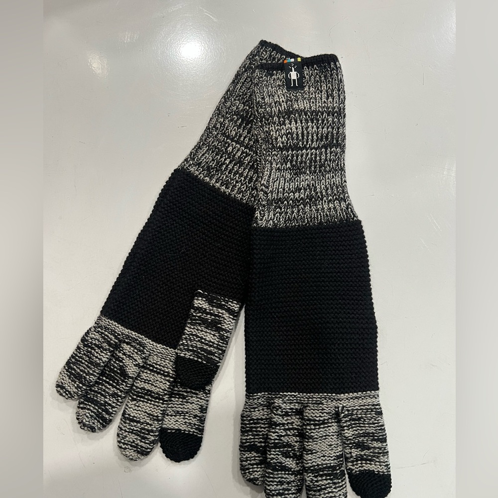 Smartwool Two-Tone Knit Gloves